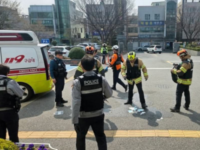 Một vụ việc tài xế giao hàng ngoài 50tuổi t:ự t:h"iêu tại bãi đỗ xe ngoài trời trước trụ sở Chi cục t:huế phía đông Ulsan (quận Buk-gu, Ulsan). Người này được biết là chủ tịch chi hội thuộc côn