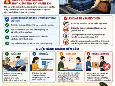 HÀNH LÝ ĐÚNG QUY ĐỊNH   CHUYẾN BAY THUẬN LỢI – HÀNH TRÌNH AN TOÀN   TRƯỚC KHI ĐẾN SÂN BAY, HÃY KIỂM TRA KỸ HÀNH LÝ!
