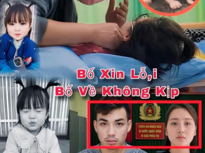 Không cầm lòng được khi nhìn hình ảnh bé và những đau thương con đã phải chịu đựng trong suốt thời gian qua.