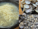 Đang mùa '바지락' nhà bạn nào gần biển đi đào con này vui lắm...   #바지락 #칼국수