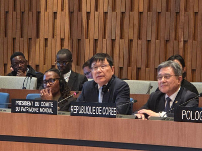 Cựu đặc phái viên UNESCO Lee Byong-hyun được bầu làm chủ tịch Ủy ban Di sản Thế giới