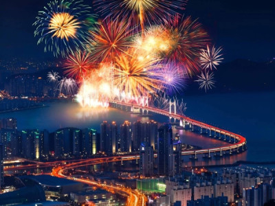 Đêm pháo hoa đẹp nhất của Busan!